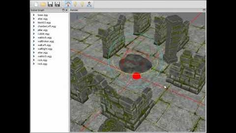 Panda3D Scene Editor v0.1