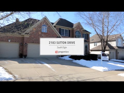 2183 Sutton Drive, South Elgin, IL home video tour