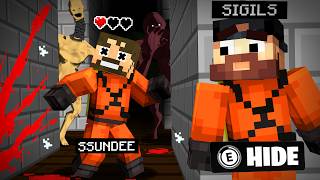 Escaping Lethal Company in Minecraft