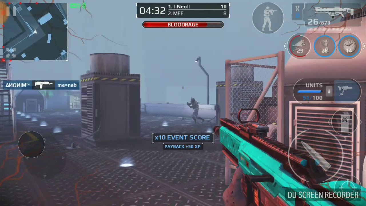 Playing Modern combat 5. Werewolf event. - YouTube