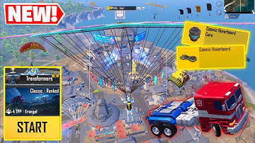 MY FIRST GAMEPLAY in TRANSFORMERS MODE😱NEW UPDATE 3.9🔥PUBG Mobile