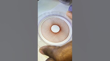 Amazing Spirograph Drawing Art | #shorts #Atik_official #art #drawing