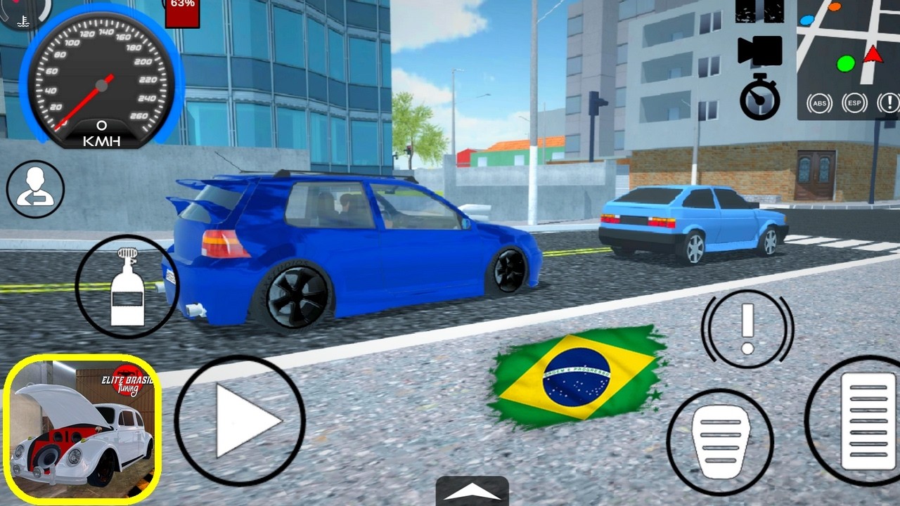 🔴O GOLF MAIS TOP do ELITE BRASIL TUNING🔴 JOGO DE PERSONALIZAR E TUNAR CARROS BRASILEIROS, gta br mob