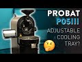 Adjust the cooling tray on your probat coffee roaster