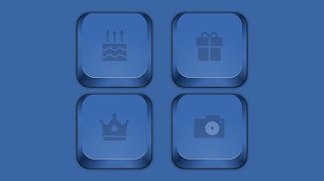 HOW TO CREATE 3D BUTTON DESIGN ILLUSTRATOR ULTRA HD 4K