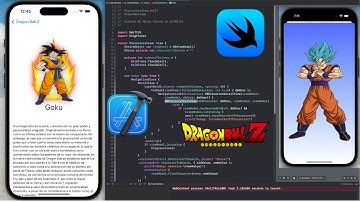 #DragonBall #App con #swiftui #xcode15 para #ios #mvvm creando la CeldaPersonalizada con #kingfisher