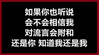 张惠妹 - 《如果你也听说》 [歌词]