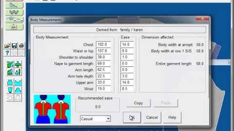 DesignaKnit 8 Tutorial - Creating A Custom Measurement Database