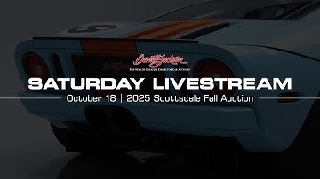 Super Saturday Livestream Replay "All the cars, all the time" // Barrett-Jackson 2025 Fall Auction