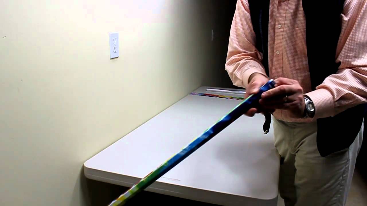 RapStix Lacrosse StickNWrap application video YouTube