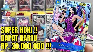 GEMETARAN DAPAT KARTU SEHARGA 30 JUTA RUPIAH!! | One Piece Card Game OP07 (p2) | One Piece is REAL!!