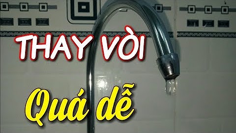 Cách thay vòi máy lọc nước | Vòi máy lọc nước bị hư | Vòi máy lọc nước bị rỉ | 5 PHÚT MẸO VẶT