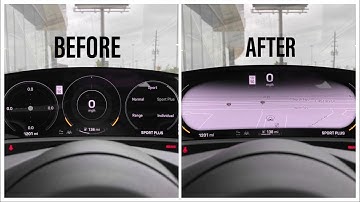 Changing Display Settings on your Porsche Taycan