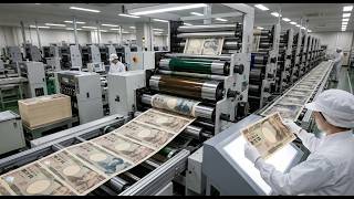 Inside Japanese Banknote Printing Factory | New 2024 Series Currency