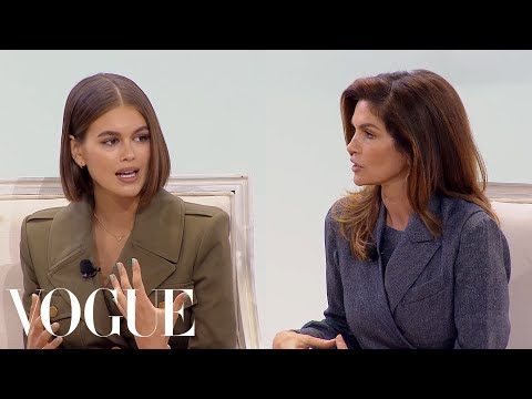 Video: Kaia Gerber On The Cover Of Vogue With Her Mom Cindy Crawford