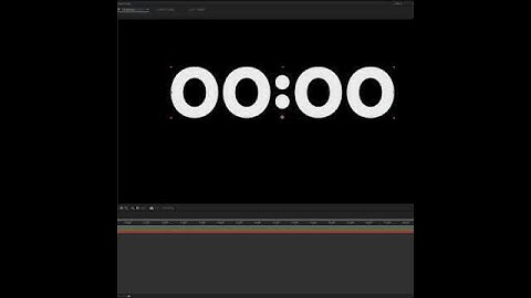 Countdown/up Timer After Effects Tutorial (with expressions) ANY LENGTH