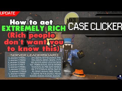 Roblox Case Clicker How To Get Extremely Rich Rich People Don T Want You To Know This Youtube - auto clicker case clicker roblox