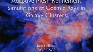 DOE CSGF 2013: AMR Simulations of Cosmic Ray Electrons in Clusters of Galaxies