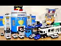 パトカートミカを一気に出動！ぐるっと変形！DXポリスステーション トミカ警察署が音声サイレンと一緒に回転、緊急手動モードに！キャリアカーセットやデカパトロールカーと相性も抜群☆