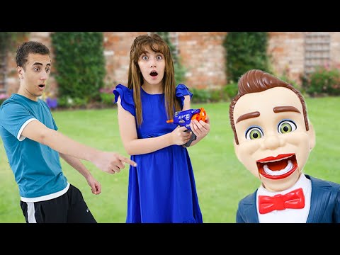 مقالب بنسون في حبيبة وعبود 