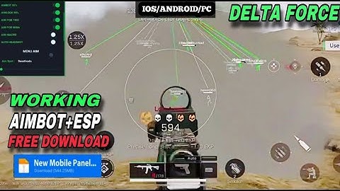 DELTA FORCE MOD MENU | DELTA FORCE MOBILE AIMBOT | GLOBAL & GARENA HACK ESP WALLHACK FREE VIP CRACK