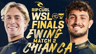 Ethan Ewing vs Joao Chianca | Rip Curl WSL Finals  Match 2 Heat Replay