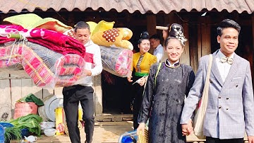 PHONG TỤC ĐÓN DÂU CỦA NGƯỜI DÂN TỘC THÁI THUỲ BÔNG & DUY MẠNH nhà gái chiềng pấc nhà trai tông lạnh