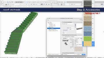 nora® stairtreads in ArchiCAD 21+