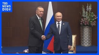 穀物輸出「合意延長の意味がない」プーチン氏　トルコ大統領との電話会談で主張繰り返す｜TBS NEWS DIG