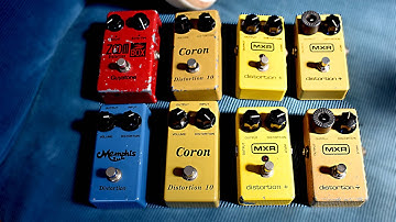 MXR Distiortion +(1980 & Reissu & Crone)やっぱいいいい★