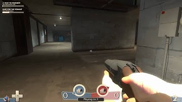 TF2 Scout Triple Jumping across Bridge in 2fort