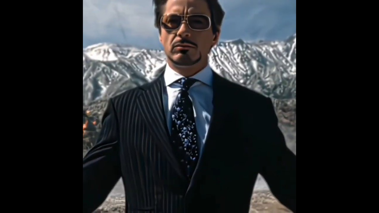 " genius billionaire boy " 🗿 RDJ  edit - iron Man movie edit , Tony stark