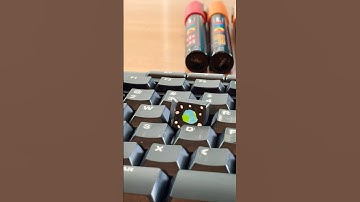 CUSTOM KEYBOARD: E = EARTH! #keyboard #art #shorts