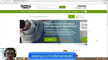 Cambiar dns en Godaddy por las de Hostgator - Vídeo 4 del tutorial
