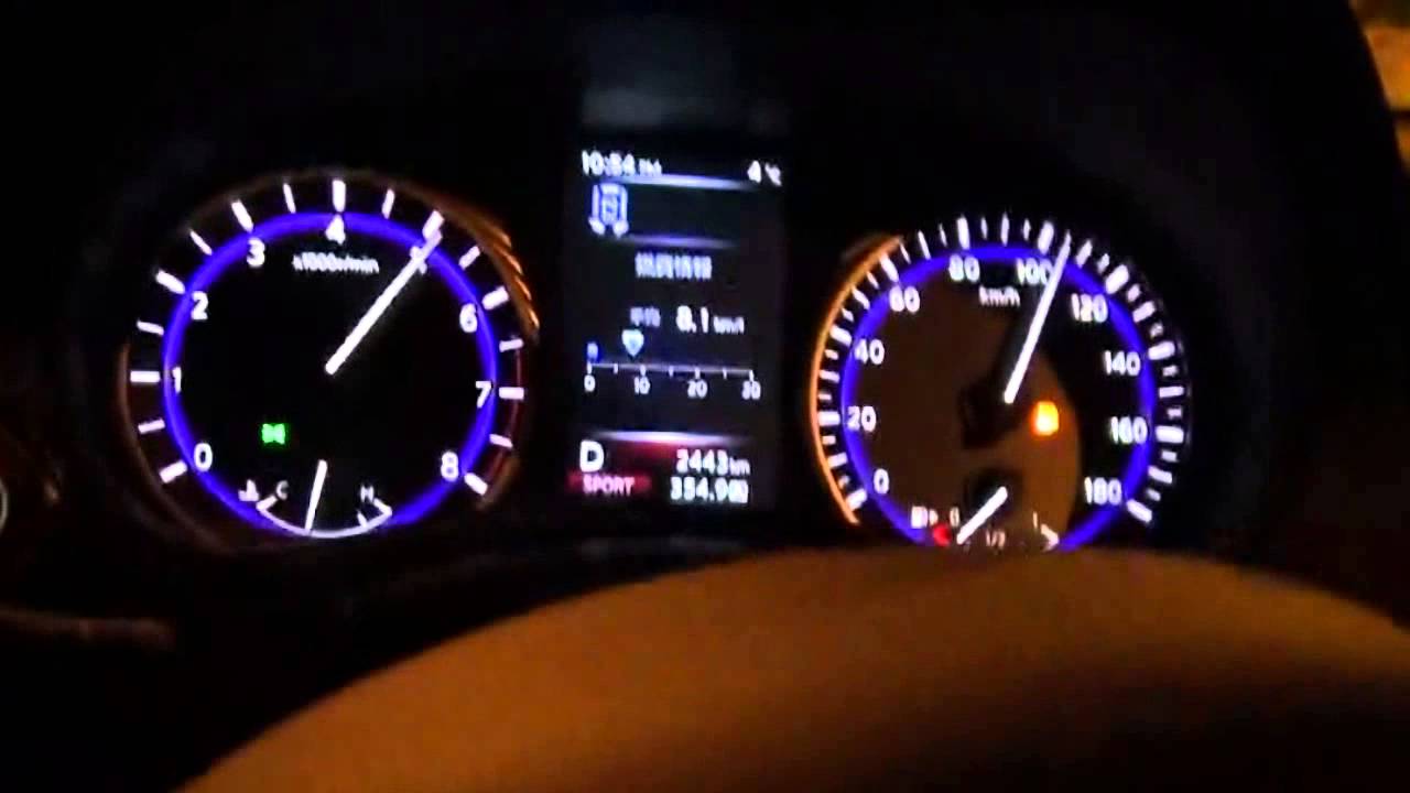 V37スカイライン ターボ 0 100 Km H 加速 Infiniti Q50 0gt T Youtube