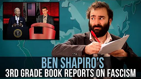 Ben Shapiro's 3rd Grade Book Reports On Fascism – SOME MORE NEWS - DayDayNews