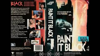 Paint It Black Australian VHS Opening (Roadshow/Premiere) 1991