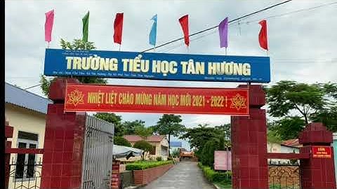 LỄ KHAI GIẢNG TRỰC TUYẾN TRƯỜNG TIỂU HỌC TÂN HƯƠNG, THỊ XÃ PHỔ YÊN, THÁI NGUYÊN NĂM HỌC: 2021-2022