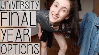 FULL DAY IN MY LIFE AT UNIVERSITY | FINAL YEAR OPTIONS + POST EXAM DE-STRESS