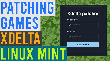 how to patch games/roms with xdelta online patcher & Delta Patcher gui on linux mint 22.1