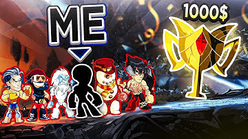 I Went RANDOM ONLY in a 1000$ Brawlhalla Tournament...