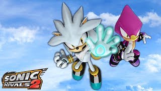 Sonic Rivals 2 (PSP) [4K] - Silver & Espio