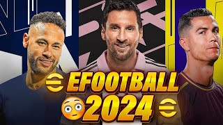 همه چیز راجبه efootball 2024 ! اخبار و تغییرات و گیم پلی! 🤯🔥