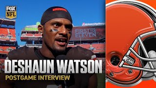 'I love Cleveland.' Deshaun Watson reflects on his clutch performance in win vs Panthers