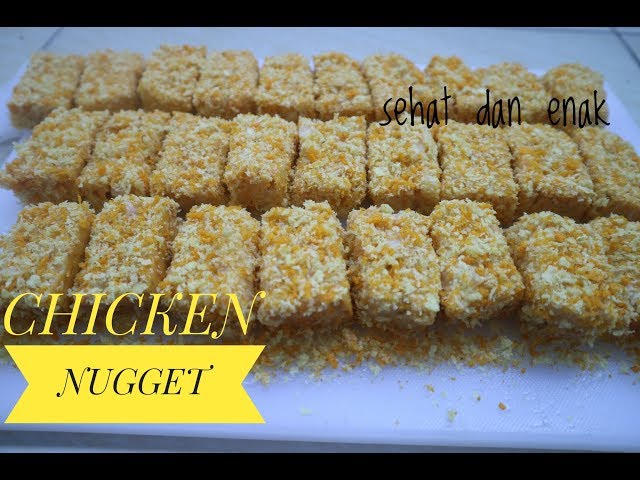 RESEP CHICKEN NUGGET // bahan nya murah meriah tapi rasanya juara class=