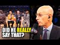 Adam Silver Gets CALLED OUT For Embarrassing Trump Defense