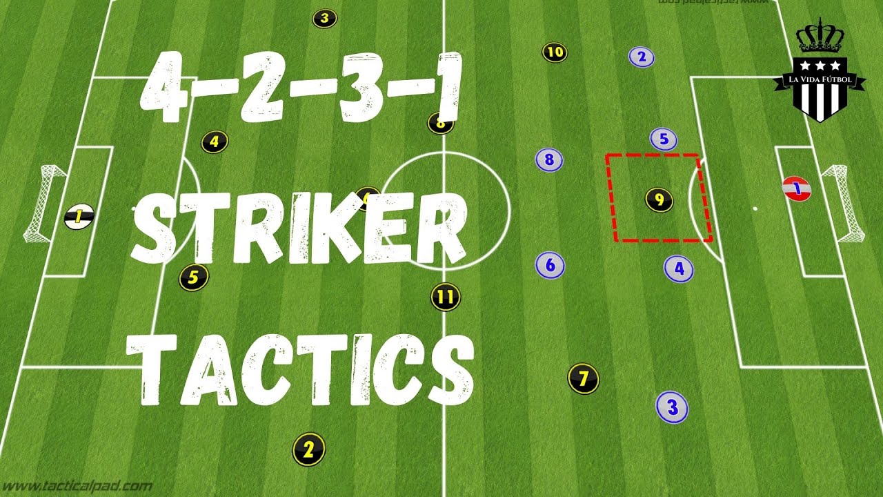 Das 4-2-3-1 System im Fußball