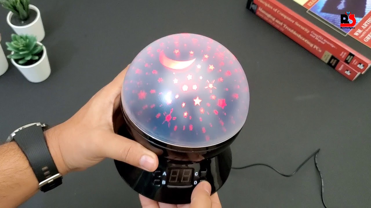 Dream Rotating Projection Lamp For Kids/Baby Unboxing & Reviewing