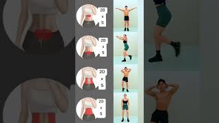 belly fat loss exercise at home#fit#fatloss#ytshorts
