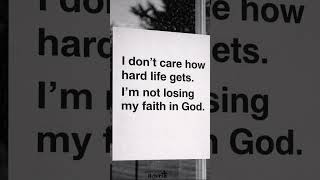 The Lord is my strength #faith #jesus